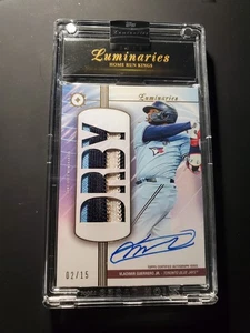 Vladimir Guerrero Jr - 2024 Topps Luminaries - Home Run Kings Auto /15 #HRKAP - VG - Bild 1 von 2