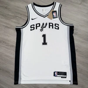 Maglia Nike Victor Wembanyama San Antonio Spurs 48 Large Autentica Swingman - Foto 1 di 5