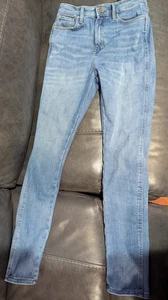 Girls Size 18 Extra High-Rise Rockstar 360° Stretch Jeggings Jeans Rise 11" - Picture 1 of 13