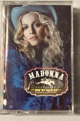 Madonna Music Cassette Tape Maverick Brand NEW SEALED. - Image 1 of 2