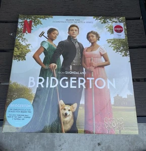 Bridgerton Season 2 Netflix Series Soundtrack LP Vinyl + Poster Limited Edition - Picture 1 of 5