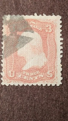 U.S. Stamp #85 Fine to Very Fine Sound Used. Scott=$1,050 - Image 1 of 2