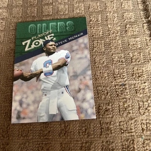 Playoff Zone Steve McNair Houston Oilers 1997 #100 - Imagen 1 de 3