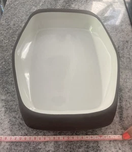 Vintage Denby Summit Celadon 1970s Dish 37 x 23 cm - Picture 1 of 4