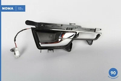 Manija de puerta interior delantera derecha del lado del pasajero 10-13 Jaguar XJ XJL X351 FABRICANTE DE EQUIPOS ORIGINALES Foto 1 de 4