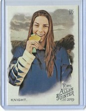 AWESOME 2019 ALLEN & GINTER HILARY KNIGHT CARD #185 ~ US OLYMPIC HOCKEY ~ QTY