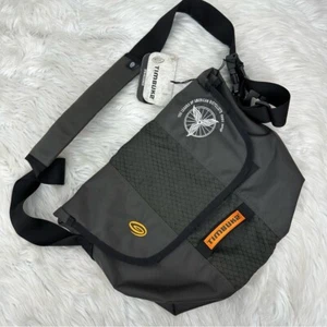 Borsa messenger per laptop imbottita Timbuk2 nuova con etichetta nylon grigio spin ripstop 16 x 13 - Foto 1 di 14