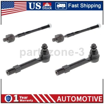 4 件前转向内外扎杆端适用于马自达 MX-5 Miata 2.0L — 第 1/4 张图片