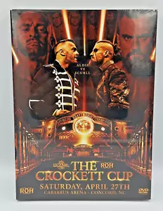 2019 NWA ROH Crockett Cup DVD Brand New Sealed - Picture 1 of 2