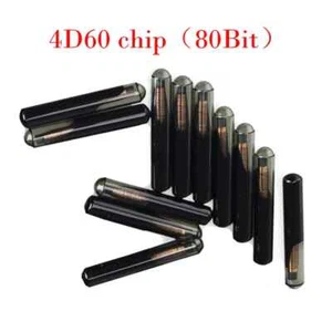 10PCS 4D60 CHIP Transponder Remote Car Key Blank Chip Glassy Chip Car Key Chip - Picture 1 of 4