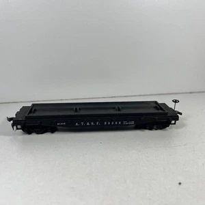 Mantua HO Santa Fe 40’ Skid Flat ATSF 90806 Freight Train Car 231 - Picture 1 of 9