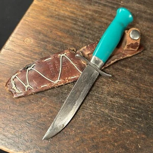 Vintage Knife K.J. Eriksson Mora Sweden w Sheath PRIORITY MAIL - Picture 1 of 14