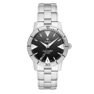 Zodiac Super Sea Wolf Automatic Black Dial Watch ZO9213 (Limited Edition of 500) - Image 1 of 4