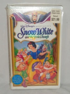 Snow White (VHS, 1995 Clamshell) ~ New & Sealed! - Picture 1 of 2