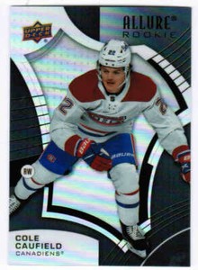 21/22 2021 UPPER DECK ALLURE HKY ROOKIE BLACK RAINBOW CARDS 101-150 U-Pick List