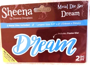 DREAM Sheena Douglass Metal Dies Set Crafters Companion New - Picture 1 of 2