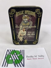 1994 Metallic Impressions Special 5 Card Set Babe Ruth Edition New York Yankees