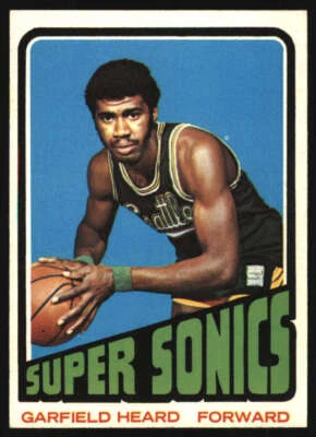 1972-73 Topps #98 Garfield Heard EXMT+ RC Rookie 576773 - Image 1 of 2