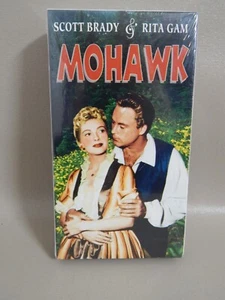 1956 Film MOHAWK VHS tape (1995) Scott Brady & Rita Gam Alpha Video NEW Sealed - Picture 1 of 9