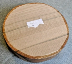Elm Turning Blank 240mm dia x 2" thk - Bild 1 von 6