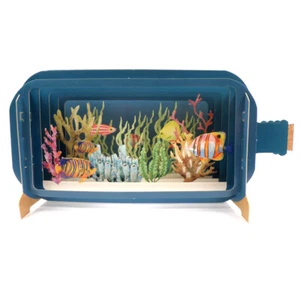 Message In A Bottle Under The Sea Pop Up Birthday Greeting Card By Alljoy Cards - Picture 1 of 3