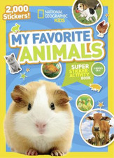Julie Beer Michelle Harris My Favourite Animals Sticker Book (Taschenbuch)