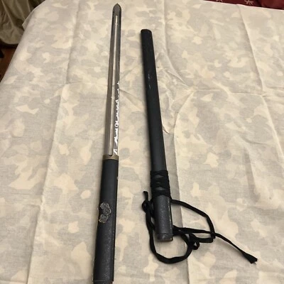 40-дюймовый китайский меч Дао Чиба 440 лезвие из нержавеющей стали палисандр латунная ручка - Изображение 1 из 4