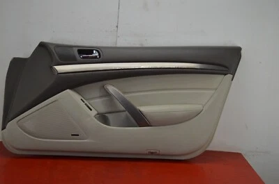 11-13 INFINITI G37 CUPÉ PANEL PUERTA INTERIOR LADO PASAJERO DELANTERO DERECHO OEM Foto 1 de 4