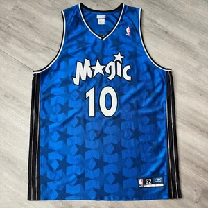 Authentic DARRELL ARMSTRONG Orlando Magic Jersey 52 XXL 2XL Reebok Vintage - Picture 1 of 8