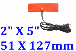 2"" x 5"" 51 x 127 mm 40 W Musikinstrument Gitarrenbrücke Reparatur Silikon Heizung - Bild 1 von 12