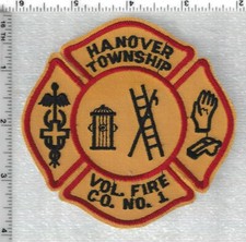 Hanover Township Volunteer Fire Company Number 1 (Pennsylvania) Shoulder Patch