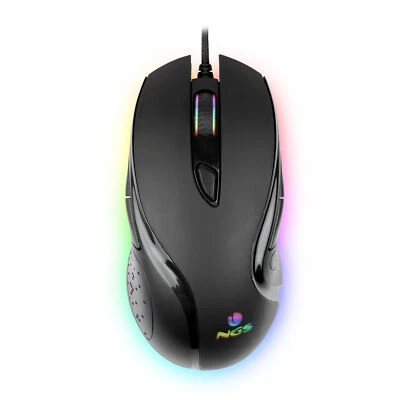 NGS GMX-125, Wired RGB Gaming Mouse, Ambidextrous , Ergonomic, Up to 7200DPI - Image 1 of 4