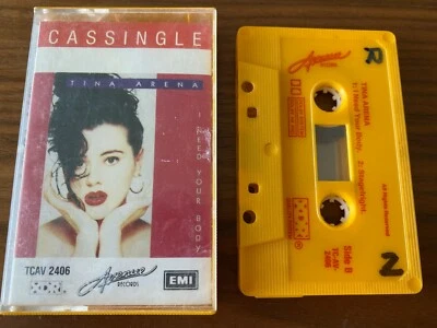 TINA ARENA I NEED YOUR BODY 1990 AUSTRALIAN CASSETTE SINGLE - Image 1 of 2