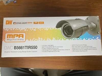Digital Watchdog DWC-B5661TIR550 Mega Pixel Analog Long Range Bullet Camera - Image 1 of 4