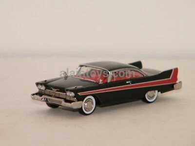 PLYMOUTH FURY NOIR/ROUGE BREKINA HO 1/87 Réf 19682 - Photo 1/4