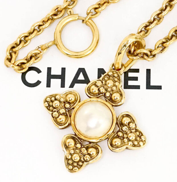 Las mejores ofertas CHANEL Collares y colgantes De moda belleza de oro | eBay