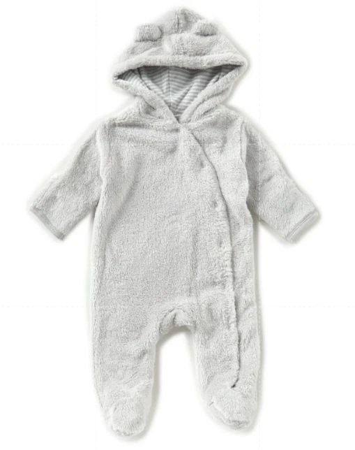 Mameluco gris difuso Starting Out con orejas de oso en capucha, ¡nuevo con etiquetas!! Foto 1 de 1