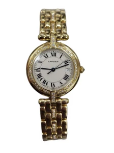 Cartier Panther 30mm WF5030FD 18K Yellow Gold Women's Watch - Picture 1 of 3