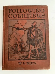 Vintage Rare Following Columbus Book 1930 - Picture 1 of 12