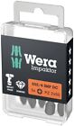 Wera - 855/4 IMP DC PZ DIY Impaktor bits, PZ 2 x 50 mm, 5 pieces - 05057661001