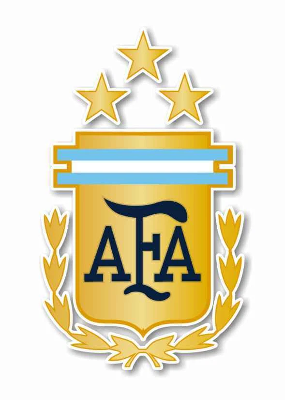 Argentina Campeones 3 Stars Champion 2022 AFA Precision Cut Decal - Image 1 of 1