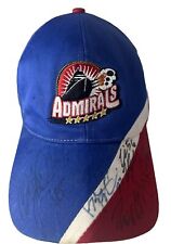 Norfolk Admirals Hockey Hat Cap Minors Signatures Logo Patch Spellout Snapback
