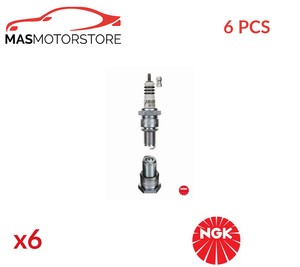 SPARK PLUG SPARK PLUGS NGK 6801 6PCS P FOR PORSCHE 911 3.0 SC CARRERA 3L