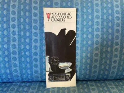 Pontiac 1976 catálogo de accesorios originales Firebird Catalina Bonneville Ventura Foto 1 de 4