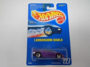 Hot Wheels BLUE CARD Lamborghini Diablo #227 - Picture 1 of 4