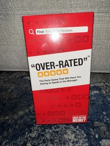 Over-Rated Party Game By The Creators Of What Do You Meme Fun Adult Games Cards - Picture 1 of 4