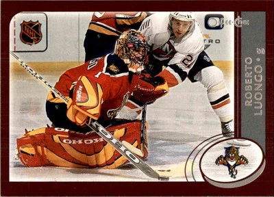 2002-03 O-PEE-CHEE ROBERTO LUONGO FLORIDA PANTHERS #108 - Image 1 of 2