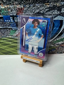 Topps Premier League 2026 - Rico Lewis Autograph Rare Blue Parallel Card 150/150 - Picture 1 of 2