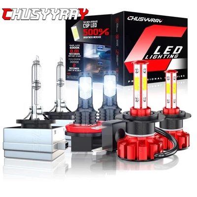 For 2013 BMW 740i Base Sedan 4-Door 3.0L Headlight Hi/Lo+Fog Light Kit - Image 1 of 4