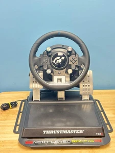 Thrustmaster T-GT II Racing Wheel + Pedals - Picture 1 of 10